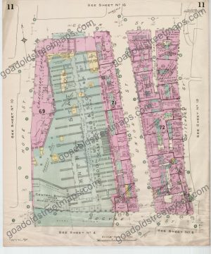 Goad Old Street Map 11 Glasgow I Reprinted Sept 1924 (preview)