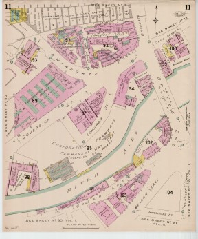 Goad Old Street Map 11 Leeds I Feb 1927 Reissue