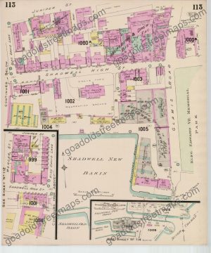 Goad Old Street Map 113 London V May 1927 Reissue (preview)