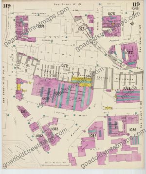 Goad Old Street Map 119 London V Resurveyed & Reissued May 1954 (preview)