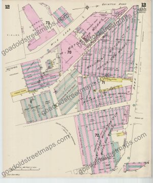 Goad Old Street Map 12 Coventry March 1915 Reprint (preview)