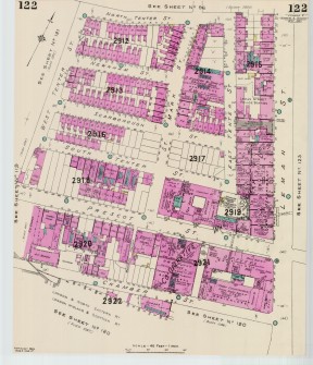 Goad Old Street Map 122 London V Resurveyed & Reissued May 1945