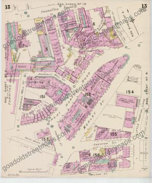 Goad Old Street Map 13 Bradford Reprinted April 1923 (preview)