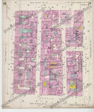 Goad Old Street Map 13 Glasgow I Reprinted July 1922 (preview)