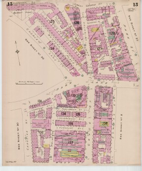 Goad Old Street Map 13 Leeds I Feb 1927 Reissue