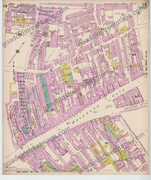 Goad Old Street Map 13 Leicester Ii March 1892 (preview)