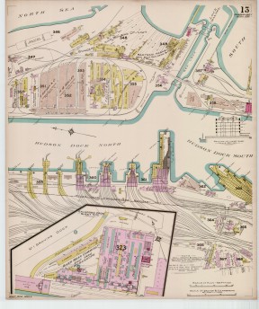 Goad Old Street Map 13 Sunderland I April 1894