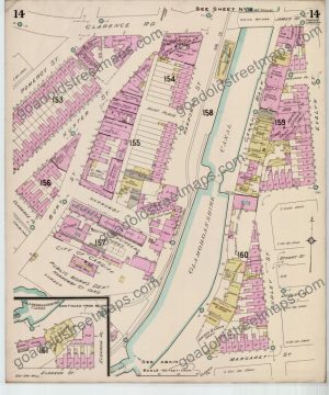 Goad Old Street Map 14 Cardiff August 1909 (preview)