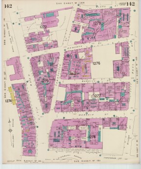 Goad Old Street Map 142 London Vi Resurveyed & Reissued June 1956