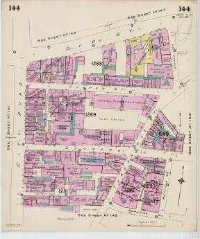 Goad Old Street Map 144 London Vol Vi July 1922