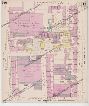 Goad Old Street Map 146 Glasgow Iv March 1898 (preview)