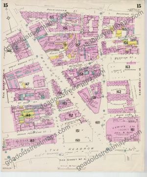 Goad Old Street Map 15 Leeds I Reissued Feb 1933 (preview)