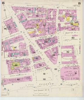 Goad Old Street Map 15 Leeds I Reissued Feb 1933