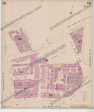 Goad Old Street Map 15 Sunderland (Extension) Aug 1927 (preview)