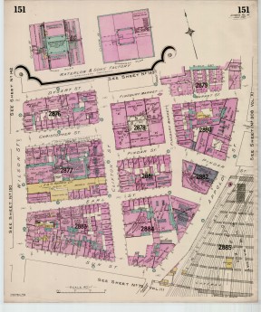 Goad Old Street Map 151 London Vol Vi July 1922