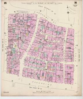 Goad Old Street Map 16 London I Nov 1934 Reissue