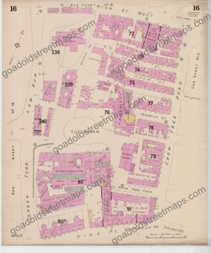 Goad Old Street Map 16 Sunderland (Extension) Aug 1927 (preview)