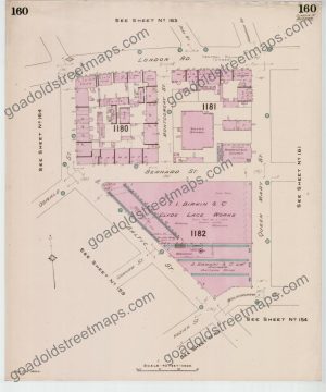 Goad Old Street Map 160 Glasgow Iv March 1898 (preview)