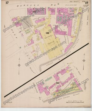 Goad Old Street Map 17 Sunderland (Extension) Aug 1927 (preview)