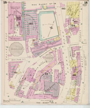 Goad Old Street Map 18 Bradford Reprinted April 1923