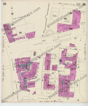 Goad Old Street Map 18 London I Resurveyed & Reissued Nov 1960 (preview)