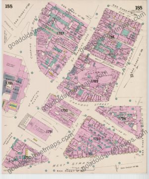 Goad Old Street Map 188 London Viii Reprinted August 1923 (preview)