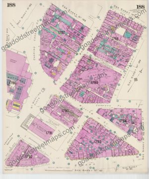 Goad Old Street Map 188 London Viii Resurveyed & Reissued Sept 1950 (preview)