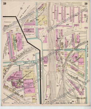 Goad Old Street Map 19 Cardiff August 1909 (preview)