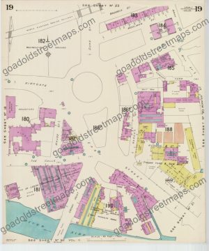 Goad Old Street Map 19 Leeds I Resurveyed & Reissued June 1954 (preview)