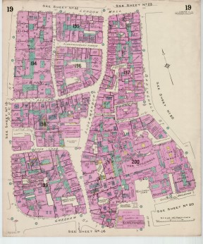 Goad Old Street Map 19 London I Reprinted Nov 1924