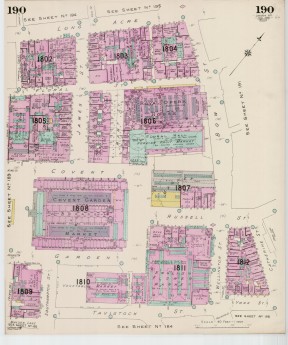 Goad Old Street Map 190 London Viii Aug 1938 Reissue