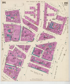 Goad Old Street Map 193 London Viii Resurveyed & Reissued Oct 1958