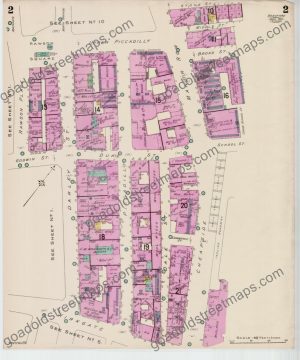 Goad Old Street Map 2 Bradford (Yorks) April 1929 (Reissued) (preview)