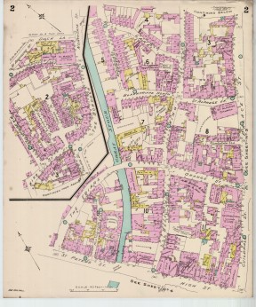 Goad Old Street Map 2 Canterbury Aug 1912