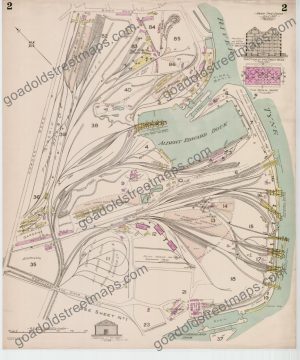 Goad Old Street Map 2 River Tyne Docks July 1927 Reissue (preview)