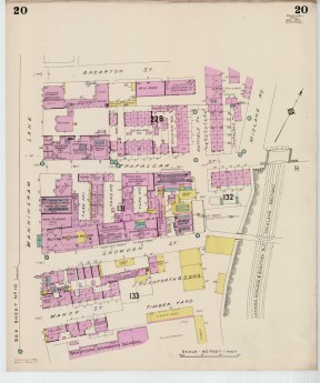 Goad Old Street Map 20 Bradford I Yorks April 1929 (Extension)