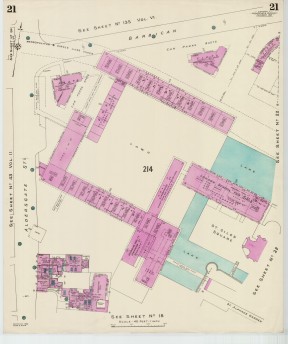 Goad Old Street Map 21 London I Resurveyed & Reissued November 1964