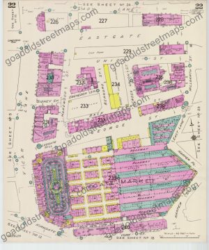 Goad Old Street Map 22 Leeds I Resurveyed & Reissued Feb 1948 (preview)