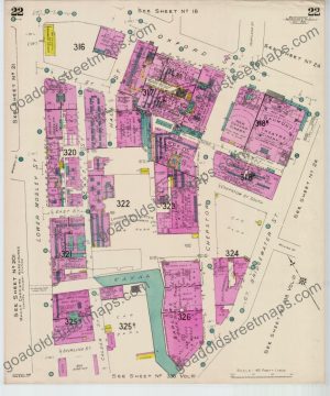 Goad Old Street Map 22 Manchester I Resurveyed & Reissued Dec 1946 (preview)