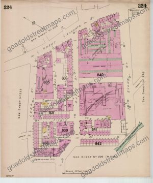 Goad Old Street Map 224 Manchester Ii Extension March 1928 (preview)