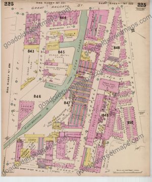 Goad Old Street Map 225 Manchester Ii  March 1928 (Extension) (preview)