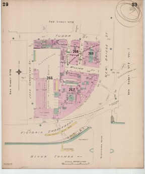 Goad Old Street Map 29 London Ii Feb 1928 Re-Issue