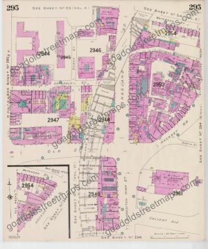 Goad Old Street Map 293 London Xi Resurveyed & Reissued July 1944 (preview)