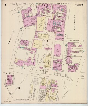 Goad Old Street Map 3 Chatham Aug 1912