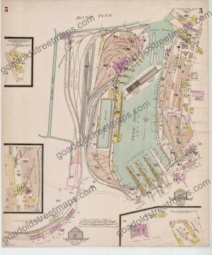 Goad Old Street Map 3 River Tyne Docks June 1927 Reissue (preview)