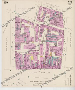 Goad Old Street Map 319 London Xi June 1938 Reissue (preview)