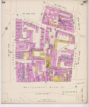 Goad Old Street Map 319 London Xi May '90