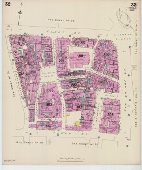 Goad Old Street Map 32 London Ii Feb 1938 Reissue