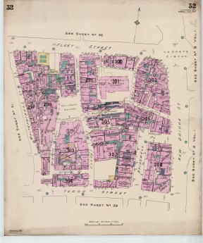 Goad Old Street Map 32 London Ii Reprinted Feb 1922