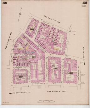 Goad Old Street Map 321 London Xi May 1899